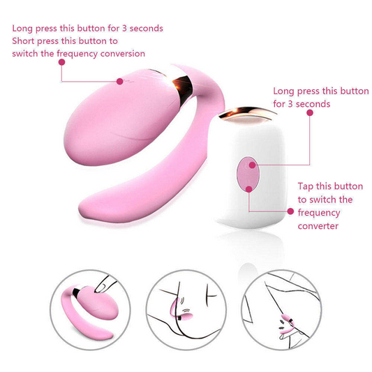 Waterproof Dual Motor Vibrator