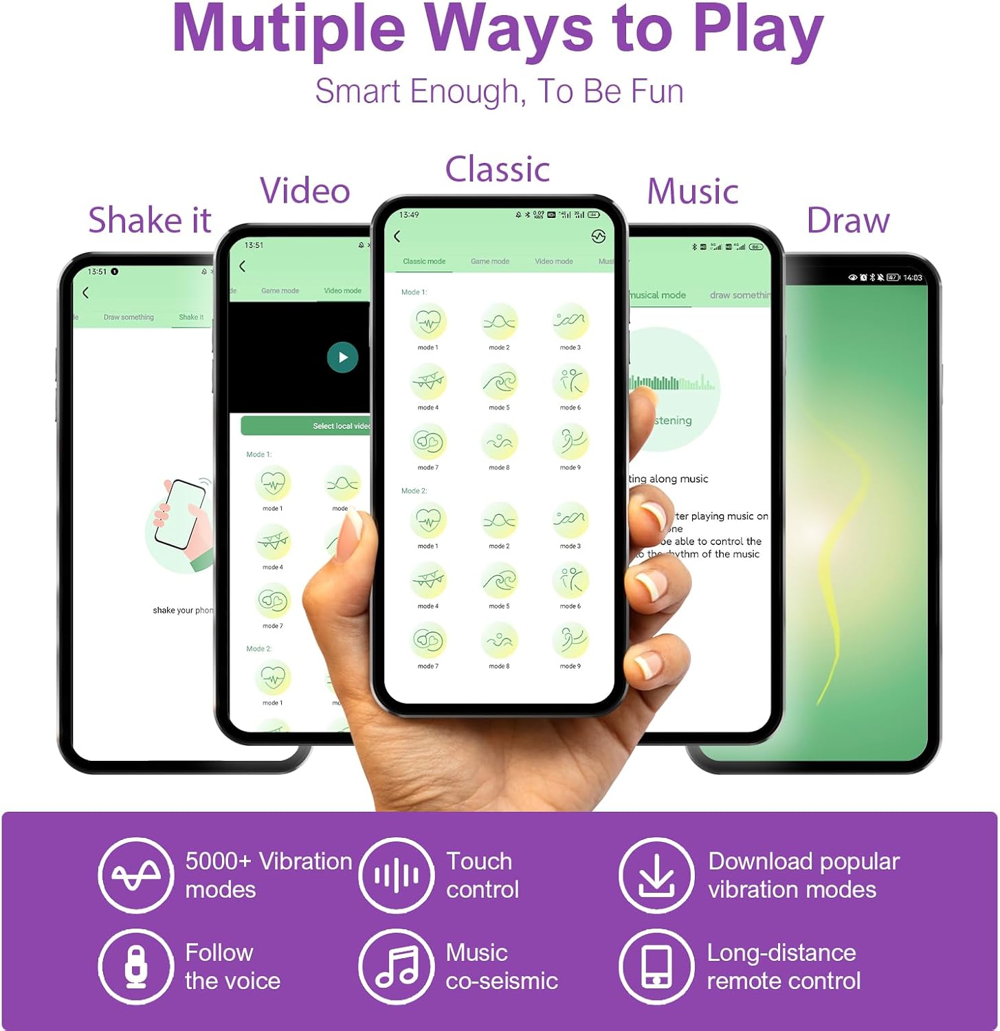 App-Controlled G-Spot Intimate Stimulator