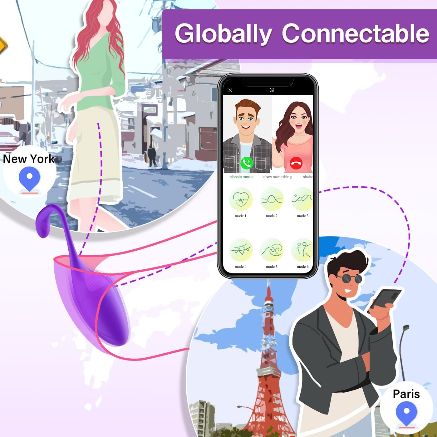 App-Controlled G-Spot Intimate Stimulator