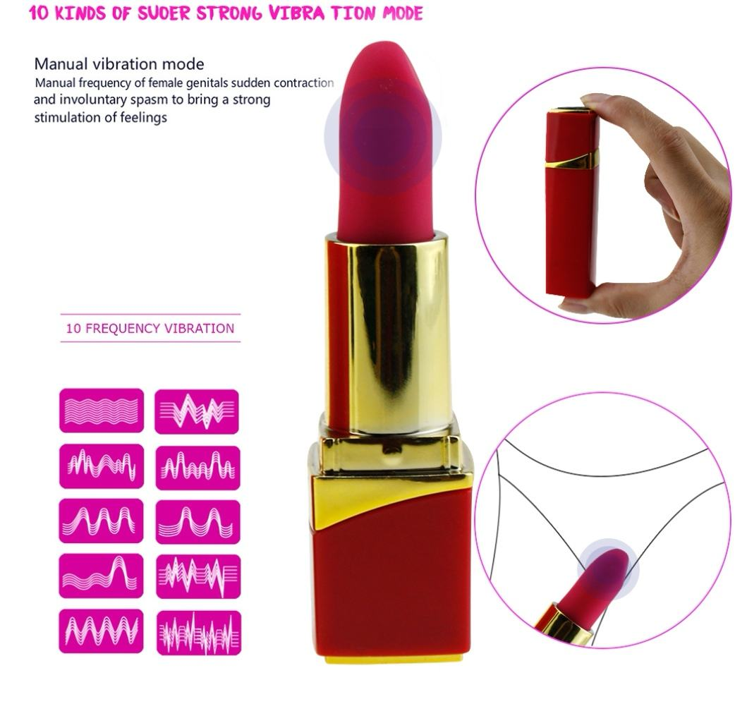 Rechargeable Love Egg Lipstick Vibrator
